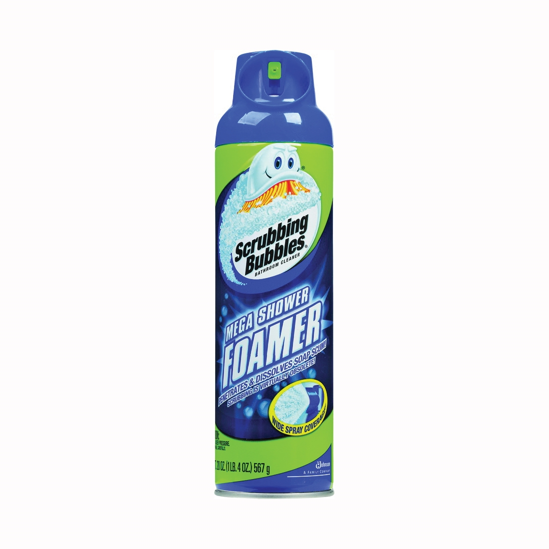 Scrubbing Bubbles Mega Shower Foamer No Scent Bathroom Cleaner 20 Oz. Foam
