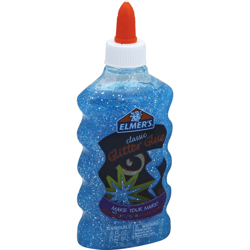 Elmer's Glitter Glue, Classic, Blue