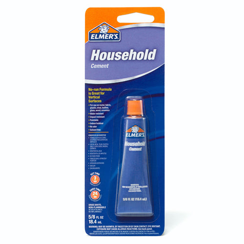 Elmer's E1001 Household General Purpose Cement, 5/8 Oz