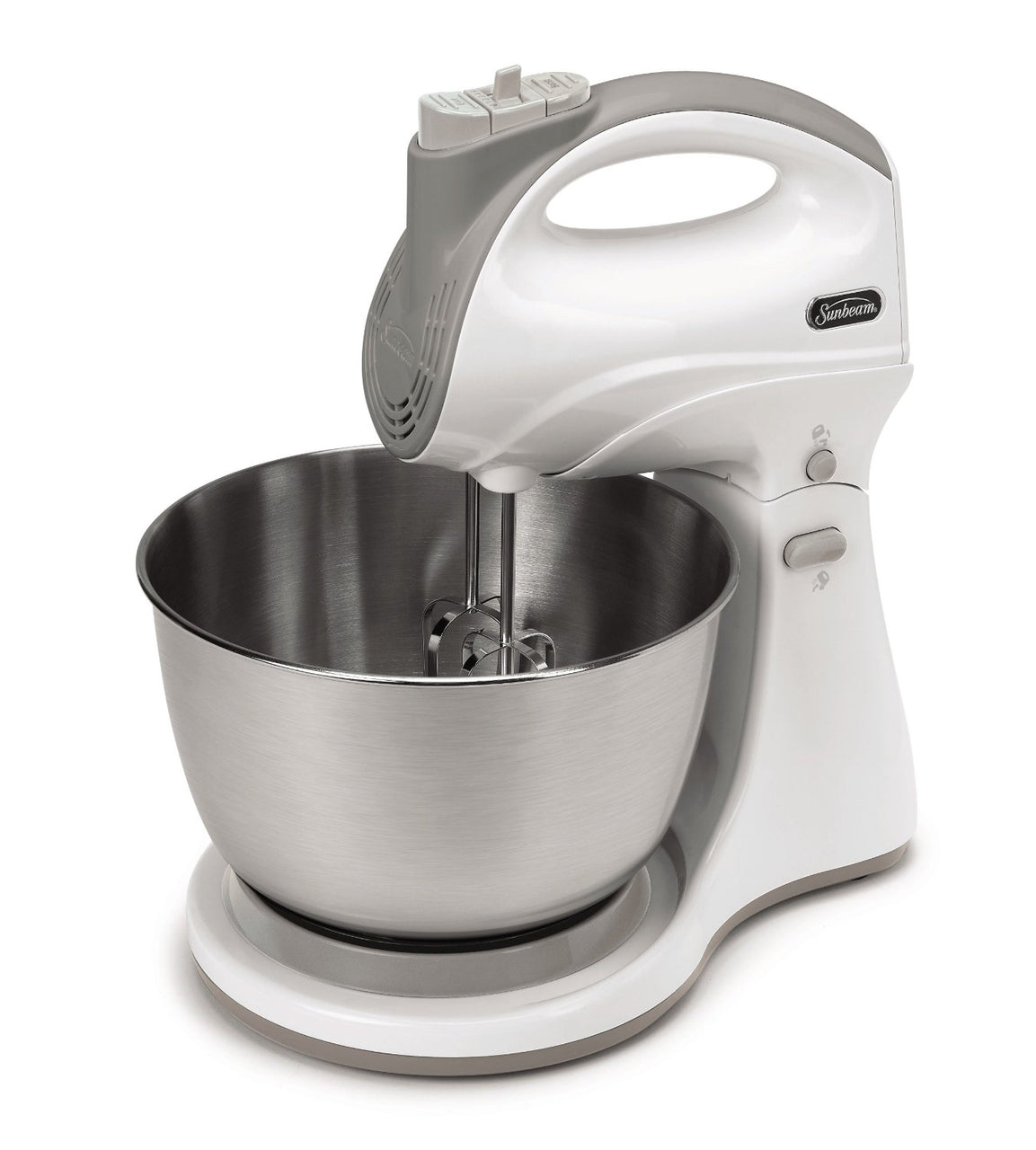 Sunbeam FPSBHS0301 Hand/Stand Mixer, White