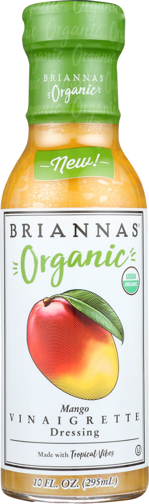 Brianna's Organic Mango Vinaigrette Dressing 10 Fl Oz