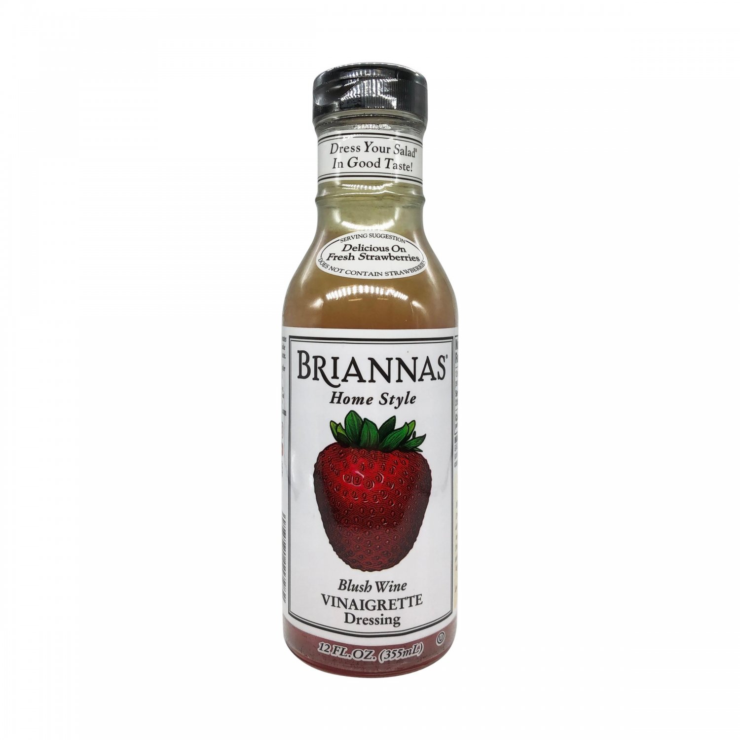 Brianna's Home Style Blush Wine Vinaigrette Dressing - 12 Fl Oz