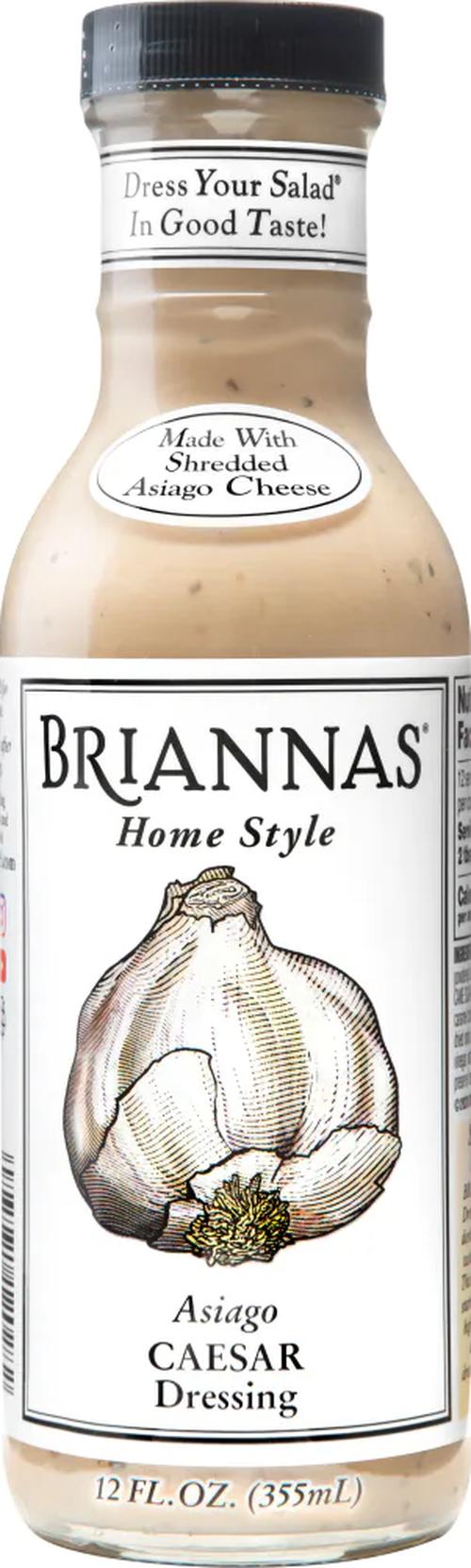 Brianna's De Asiago Caesar Dressing, 12 Fl Oz