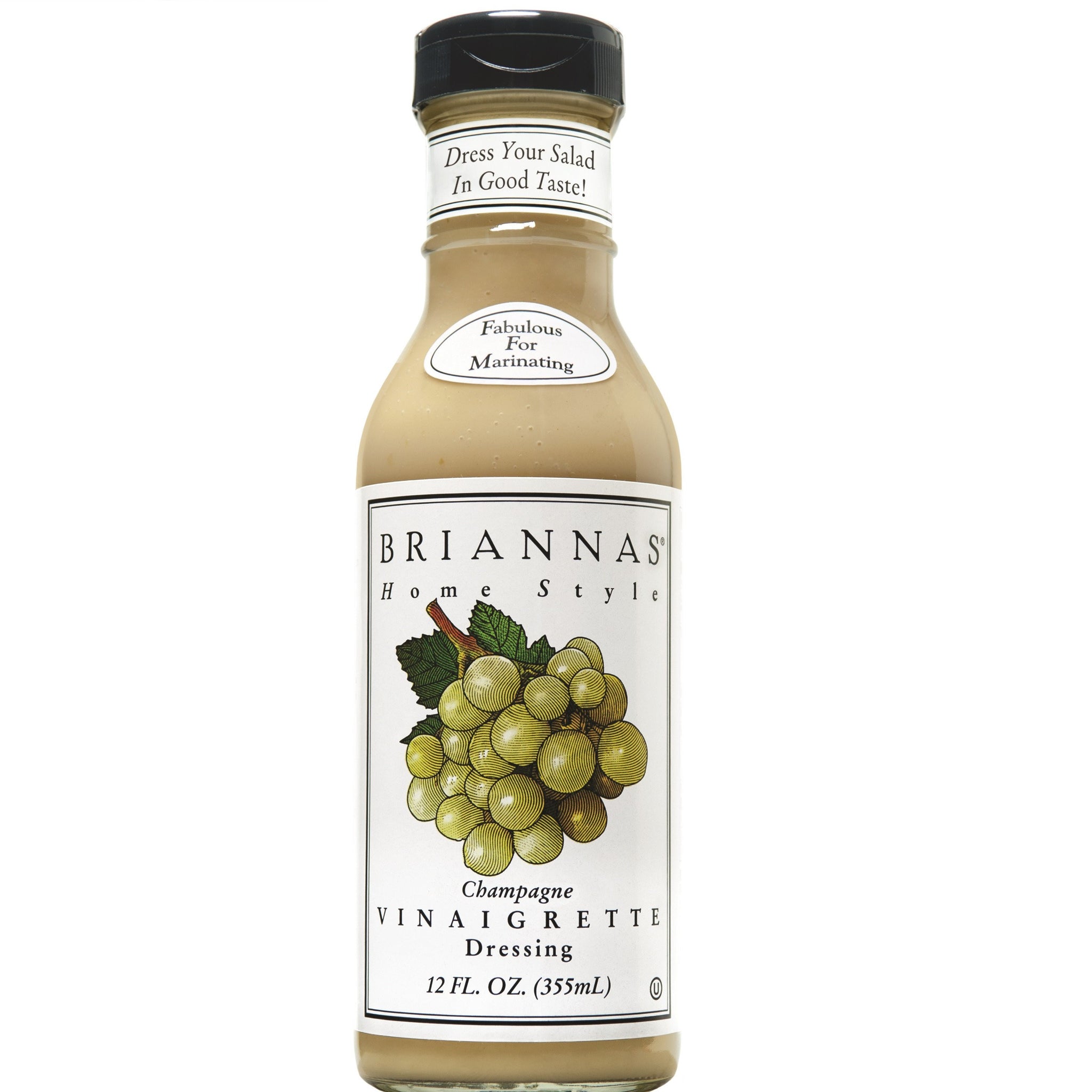 Brianna's Home Style Champagne Caper Vinaigrette Dressing - 12oz