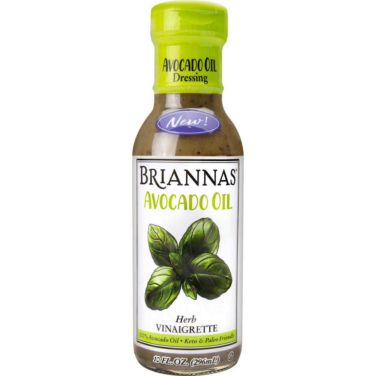 Brianna's Avocado Oil Dressing, Herb Vinaigrette 10 Oz