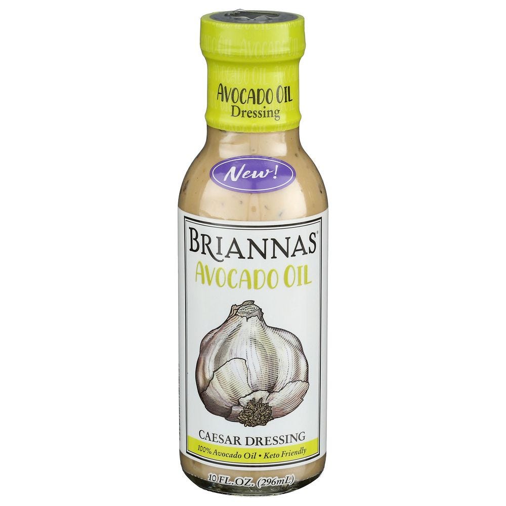 Brianna's Dressing, Caesar, Avocado Oil 10 Fl Oz