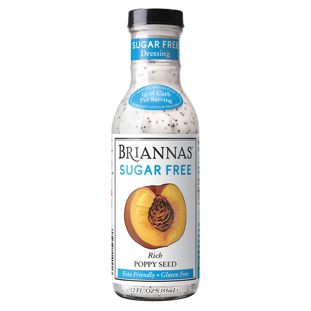 Brianna's Dressing, Sugar Free, Rich Poppy Seed 12 Fl Oz