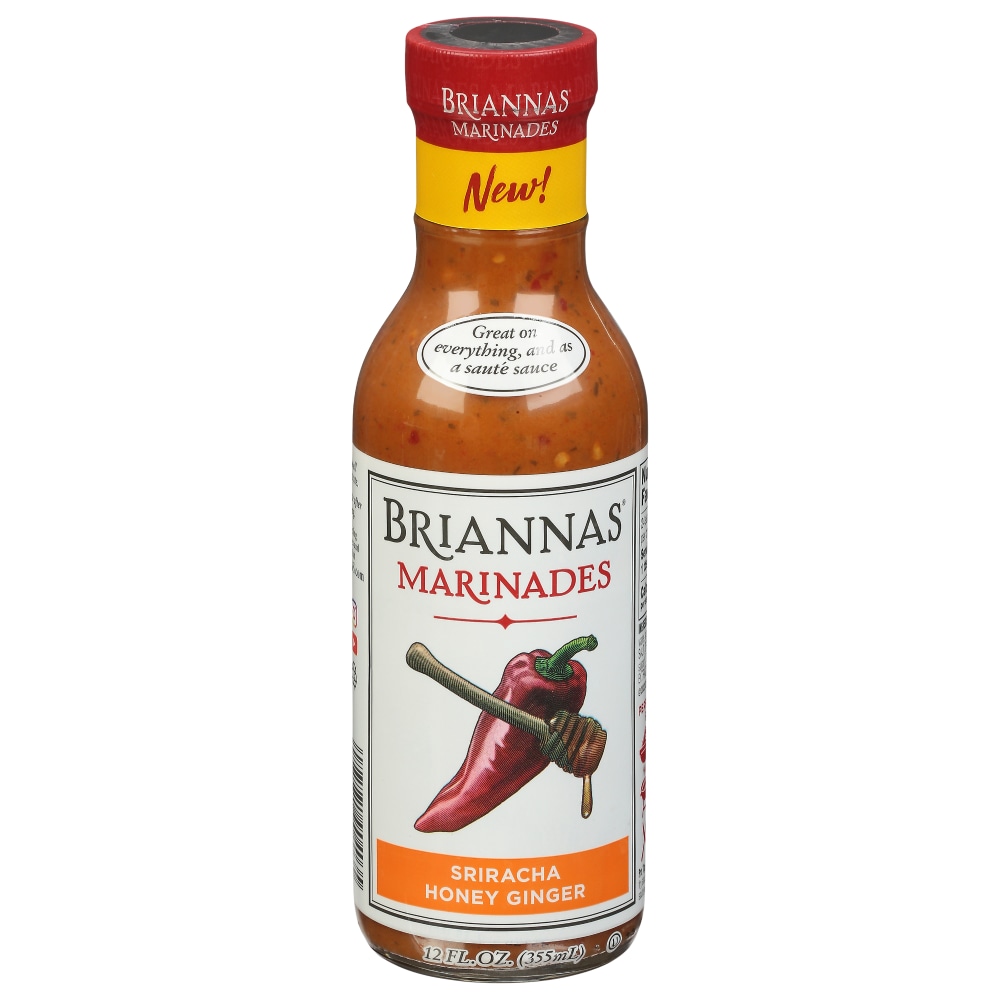 Brianna's Marinades, Sriracha Honey Ginger 12 Fl Oz