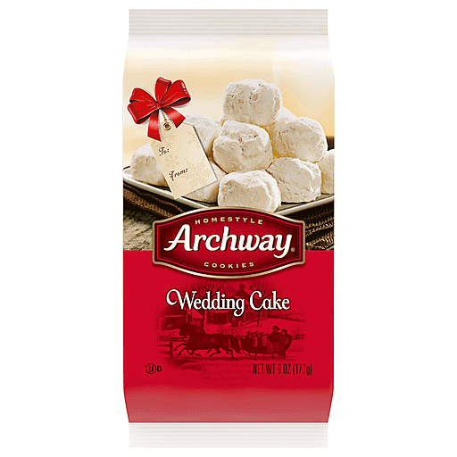 Archway Wedding Cake Holiday Cookies 6.000 Oz