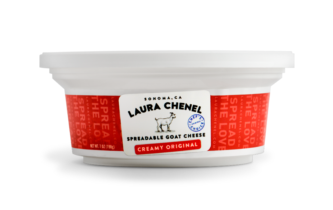 Laura Chenel's Spreadable Goat Cheese Creamy Original, 7 Oz