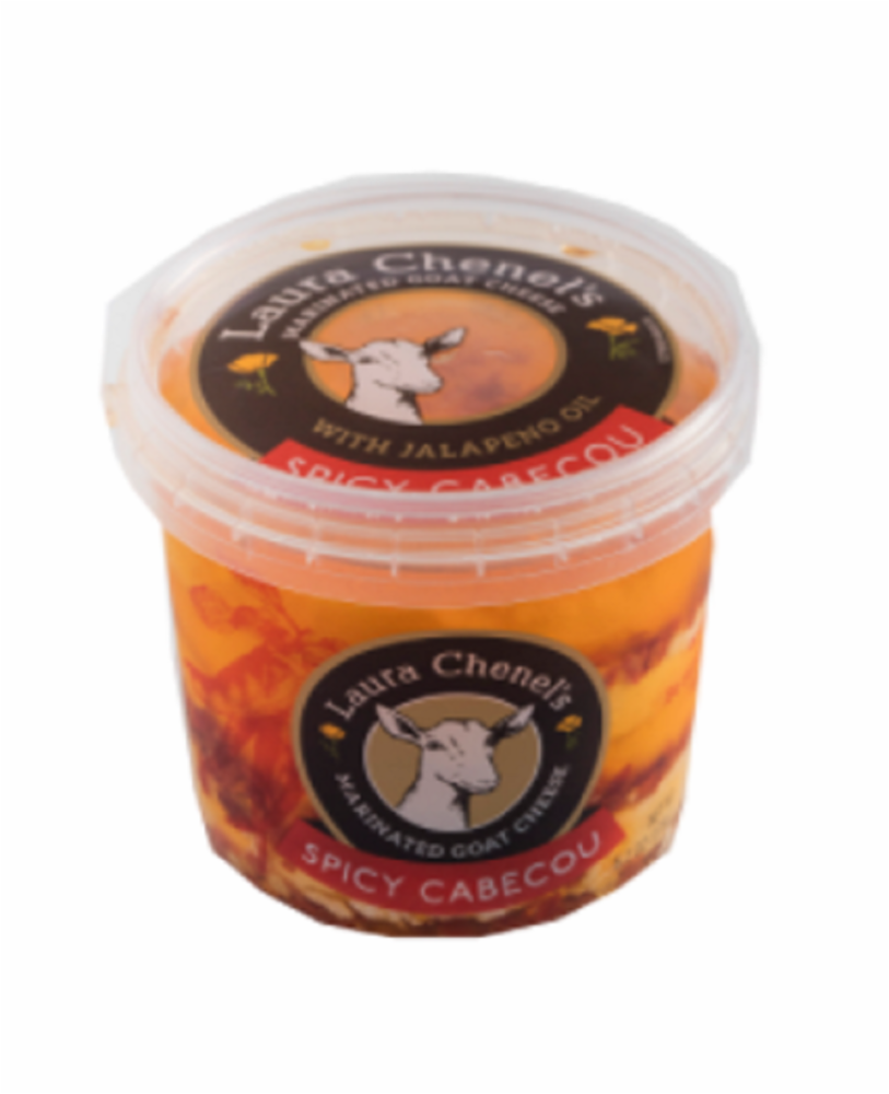 Laura Chenel Chenel's Spicy Marinated Cabecou Goat Cheese
