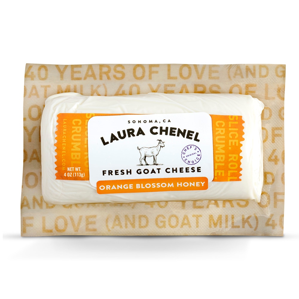 Laura Chenel's Goat Log Orange Blossom Honey, 4 Oz
