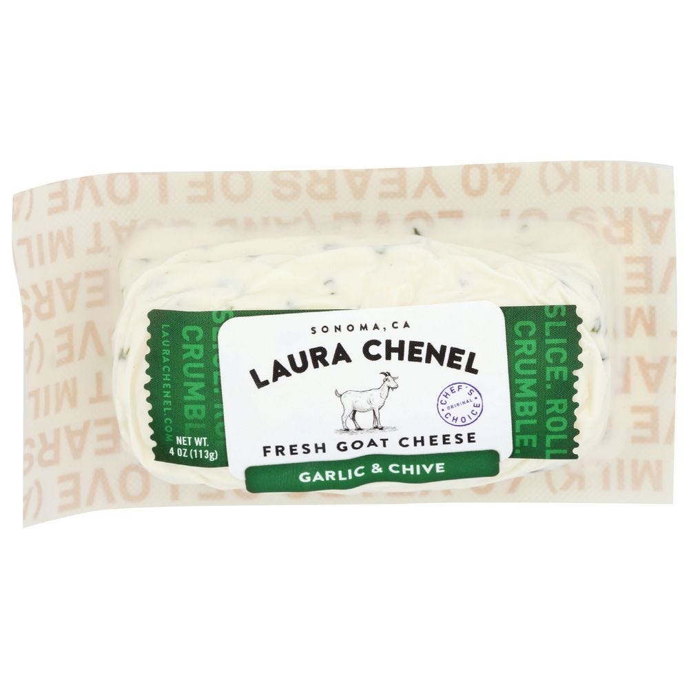 Laura Chenel Goat Cheese Garlic & Chive