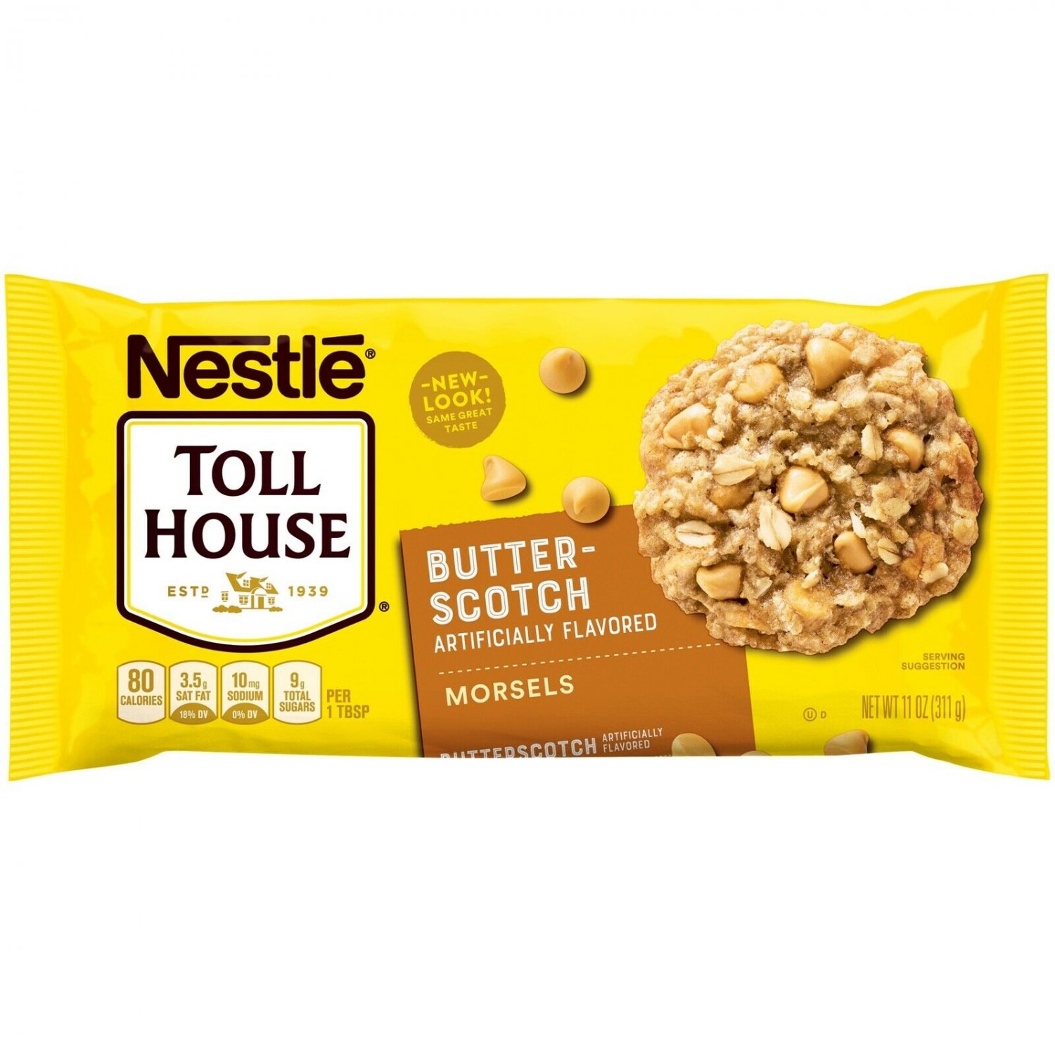 Toll House Nestle Butterscotch Chip Morsels 11 Oz. Bag