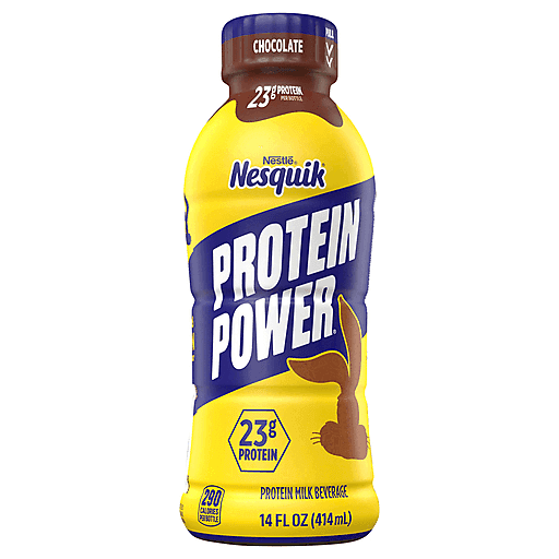 Nesquik Protein Milk Beverage, Chocolate 14 Fl Oz