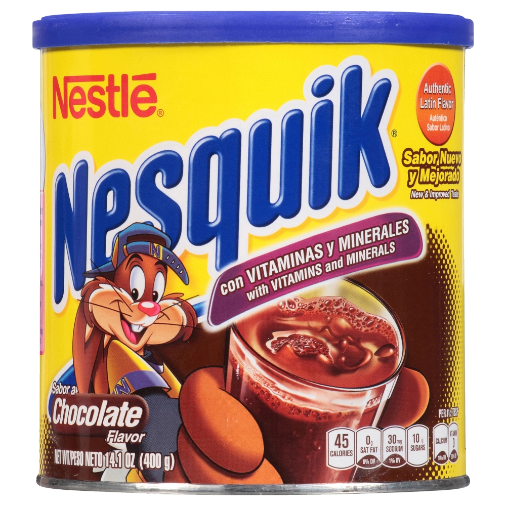Nesquik Chocolate Powder Drink Mix 14.1 Oz. Canister