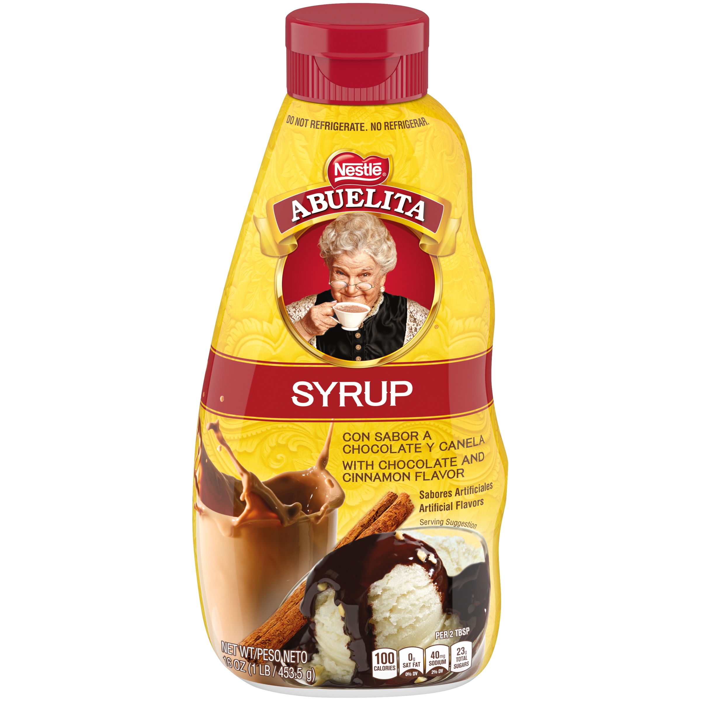 Abuelita Nestle With Chocolate And Cinnamon Flavor Syrup 16 Oz