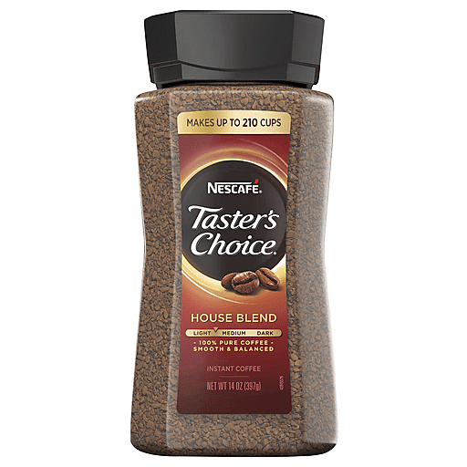 Nescafe Taster's Choice Coffee, Instant, House Blend