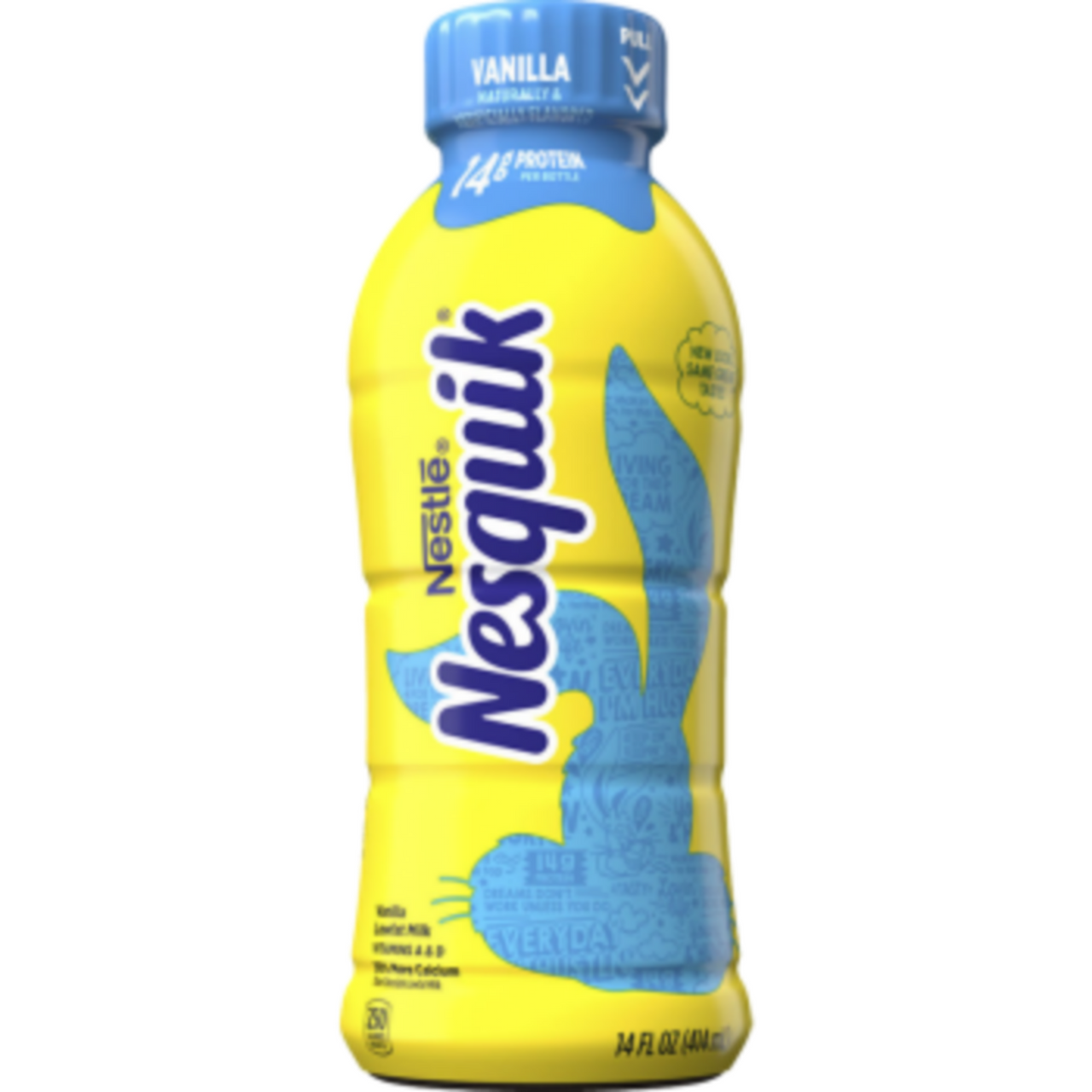 Nestle NESQUIK Vanilla Lowfat Milk 14 Fl. oz.Bottle