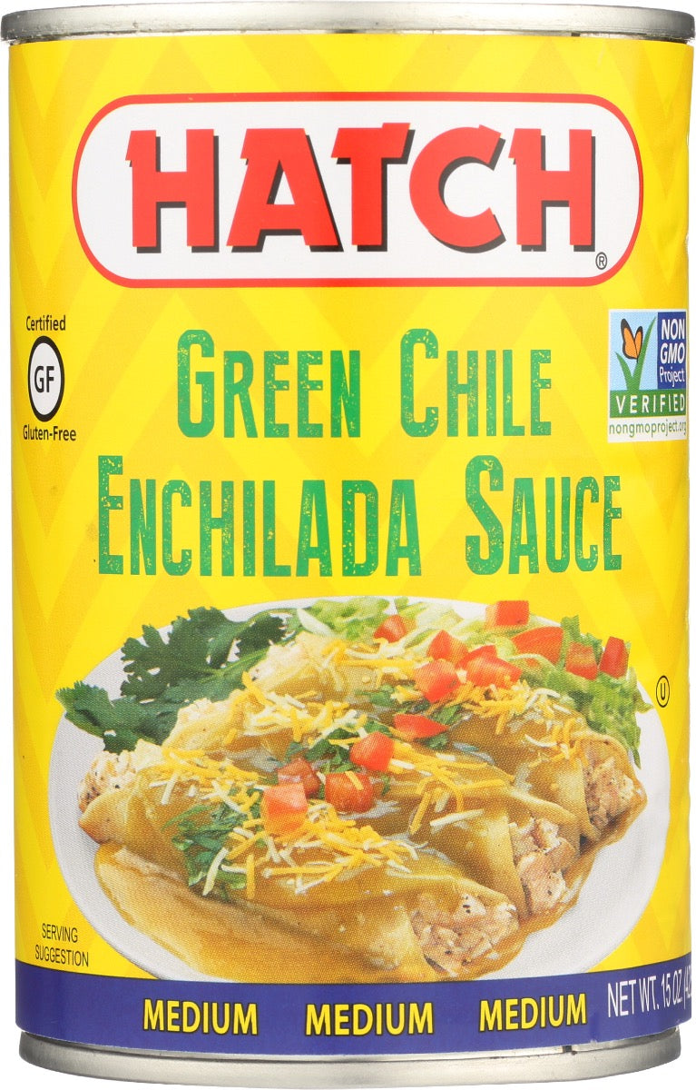Hatch Medium Green Chile Enchilada Sauce Gluten Free