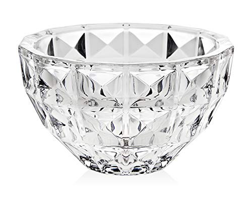 Godinger Crystal Bowl Soup Cereal Fruit Galleria Luxe 6inch