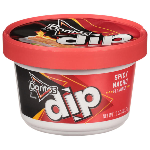 Doritos Dip, Spicy Nacho Flavored 10 Oz