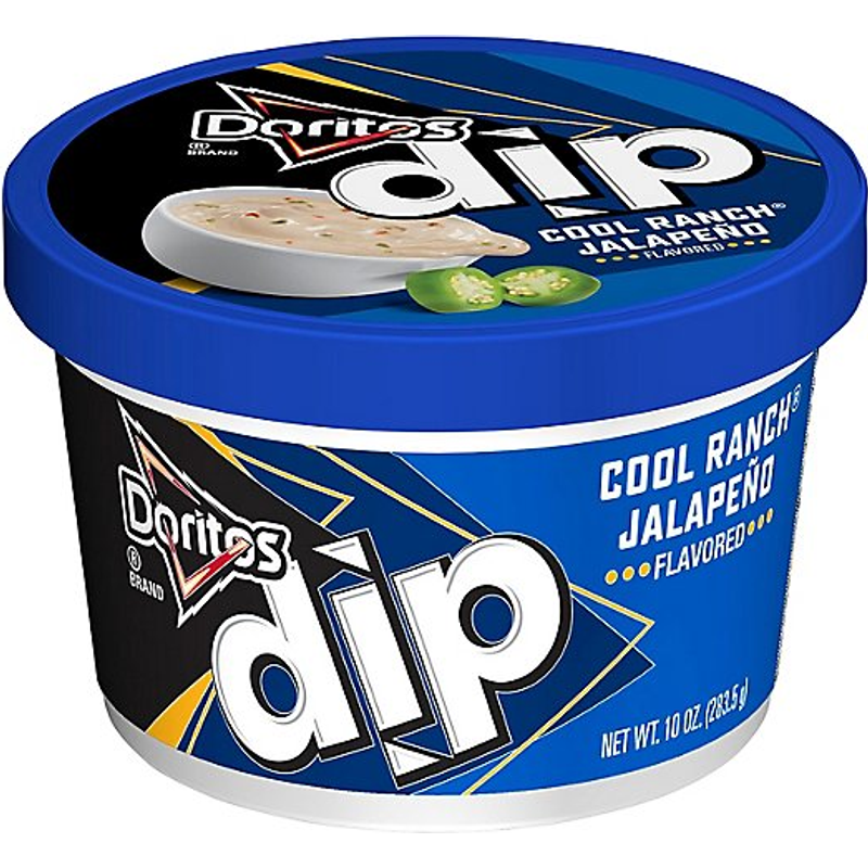 Doritos Dip, Cool Ranch Jalapeno Flavored 10 Oz