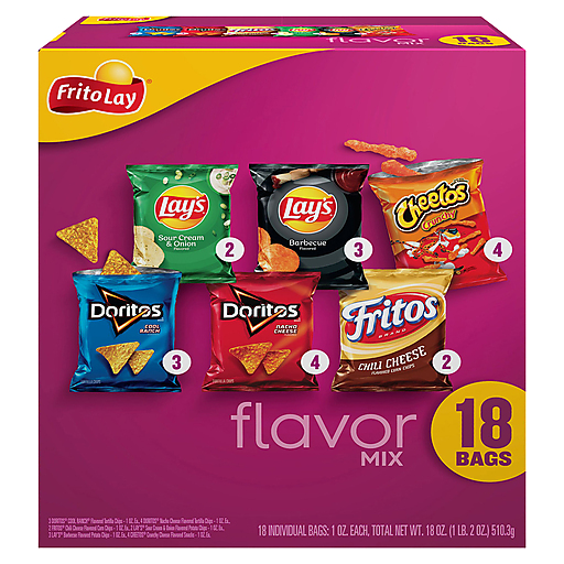 Frito Lay Snacks Flavor Mix Variety Pack