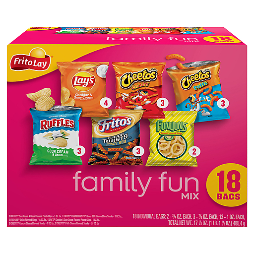 Frito Lay Family Fun Mix Variety Pack