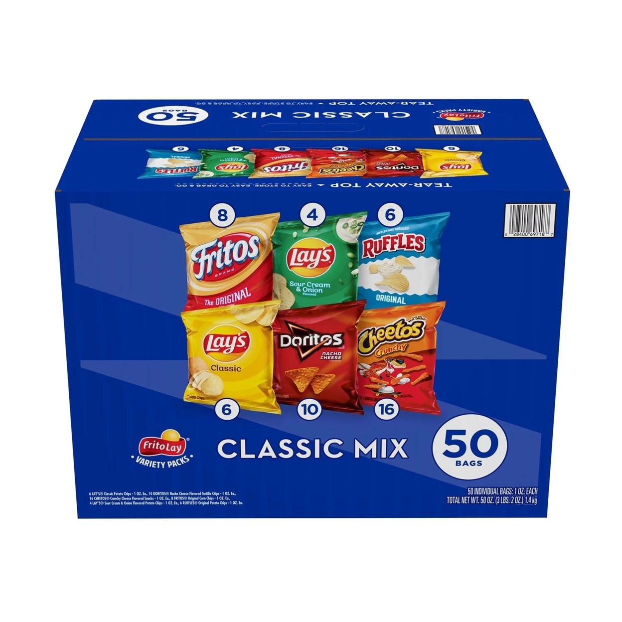 Frito Lay Classic Mix Variety Pack