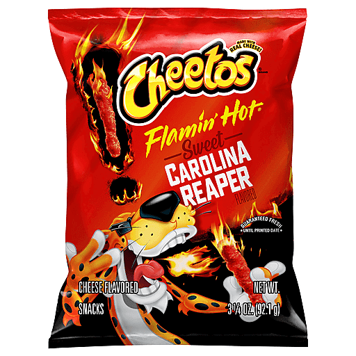 Cheetos Flamin' Hot Sweet Carolina Reaper Cheese Flavored Snacks