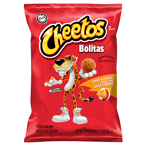 Cheetos Corn Snack, Chile & Cheese Flavored 2.375 Oz