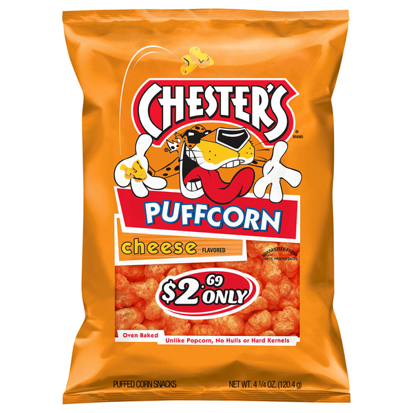 Chester's Puffcorn Cheese Puffed Corn Snacks - 5.5oz