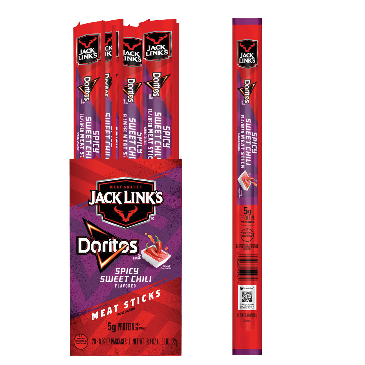 Jack Link's Meat Stick, Spicy Sweet Chili 0.92 Oz