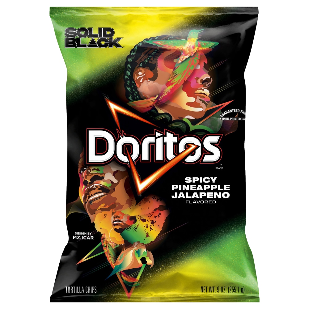 Doritos Tortilla Chips, Spicy Pineapple Jalapeno Flavored 9 Oz