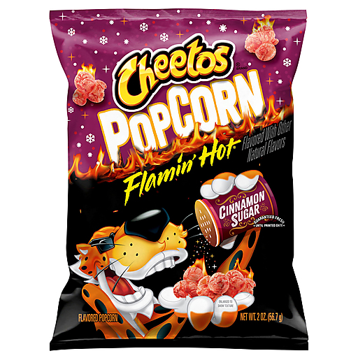 Cheetos Flamin' Hot Flavored Popcorn, 2 Oz