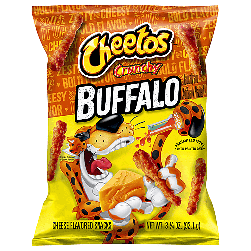 Cheetos Buffalo Crunchy Cheese Flavored Snacks