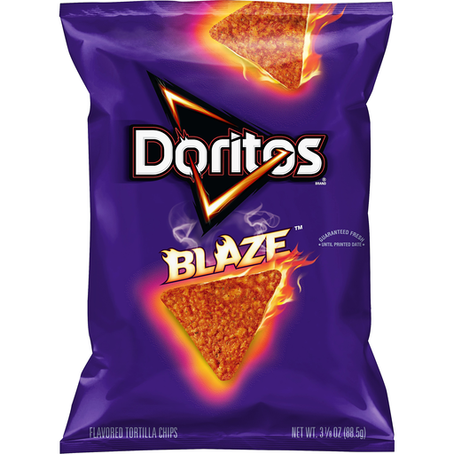 Doritos Blaze Tortilla Chips - 3.125oz