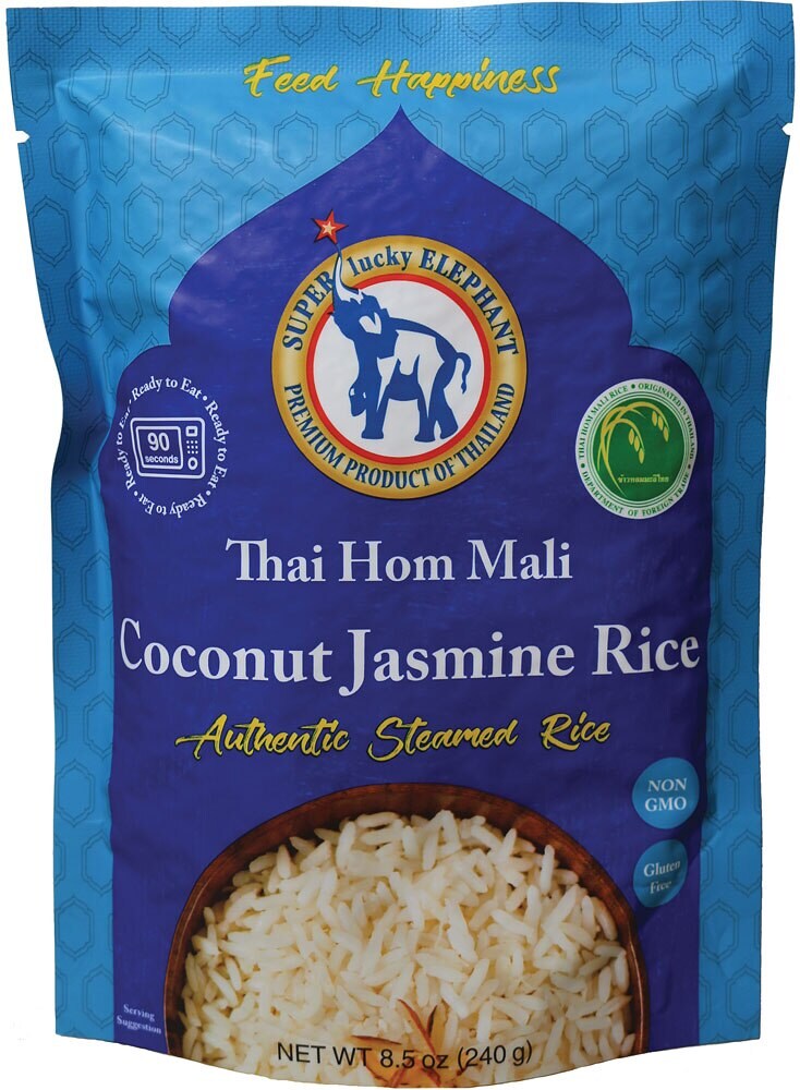 Super Lucky Elephant Thai Hom Mali Coconut Jasmine Rice