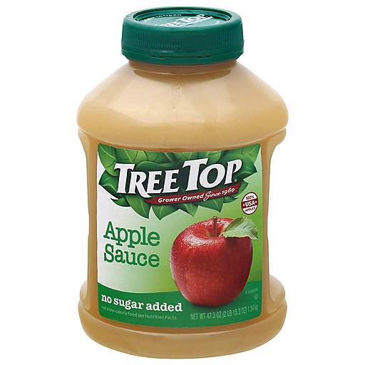 Tree Top No Sugar Added Apple Sauce 47.3 Oz