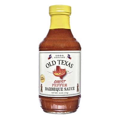 Old Texas Ghost Pepper BBQ Sauce, 455 Ml Flasche