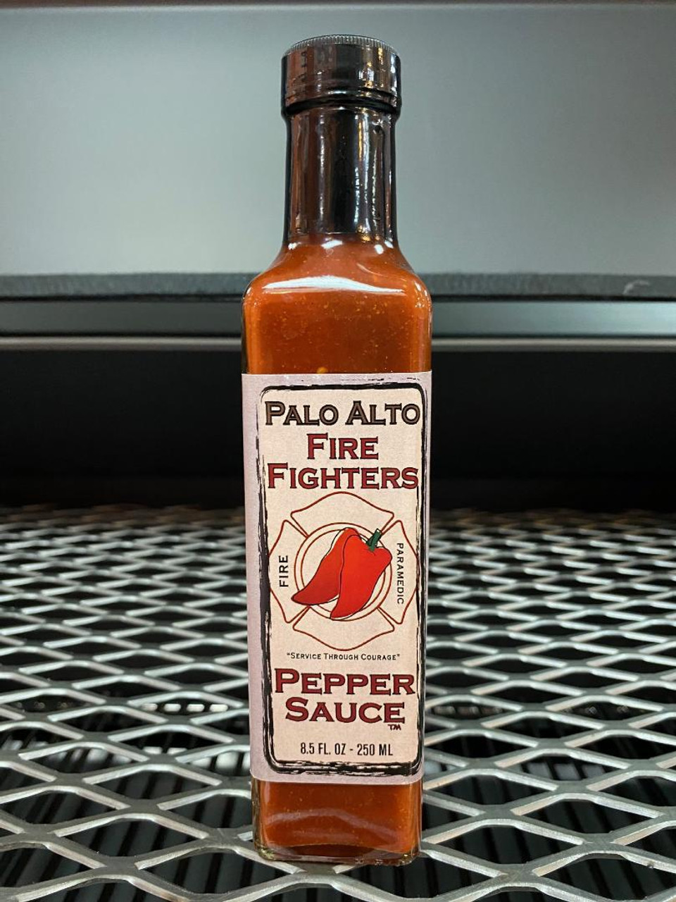 Palo Alto Fire Fighters Firefighters Original Jalapeno Pepper Sauce 250ml