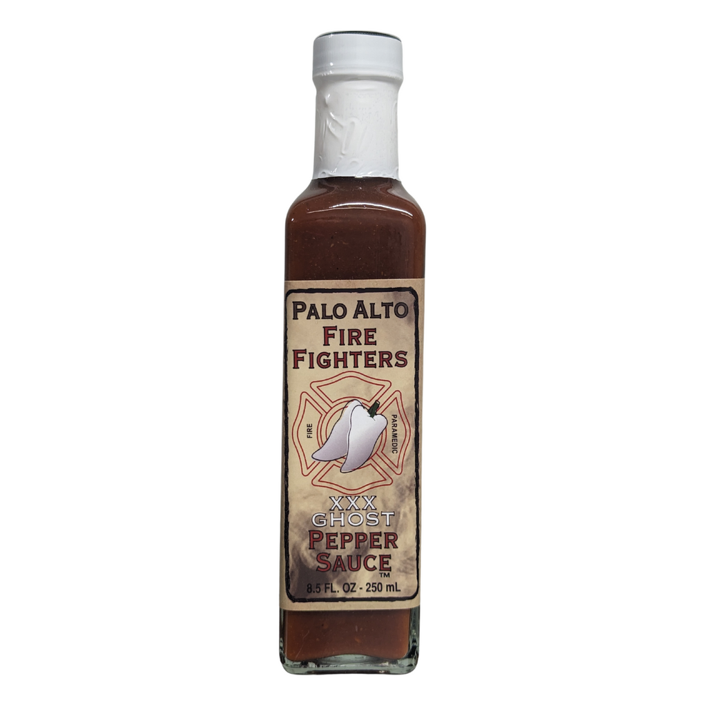 Palo Alto Firefighters XXX Ghost Pepper Sauce