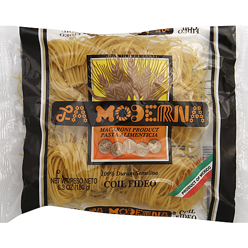 La Moderna Macaroni Product, Coil Fideo 6.3 Oz