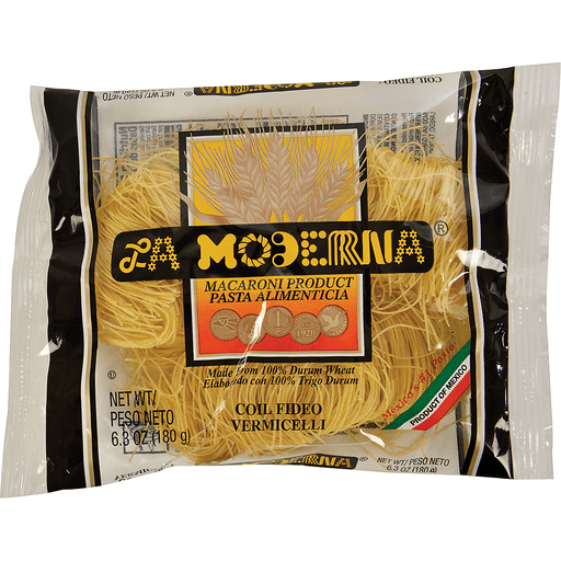 La Moderna Coil Fideo Vermicelli Pasta