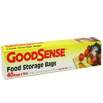 Goodsense G.S Food Storage Bags 40ct Gallon Size