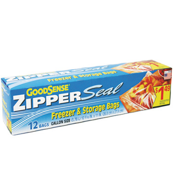 Goodsense Gallon Size Freezer/Storage Bags 11ct