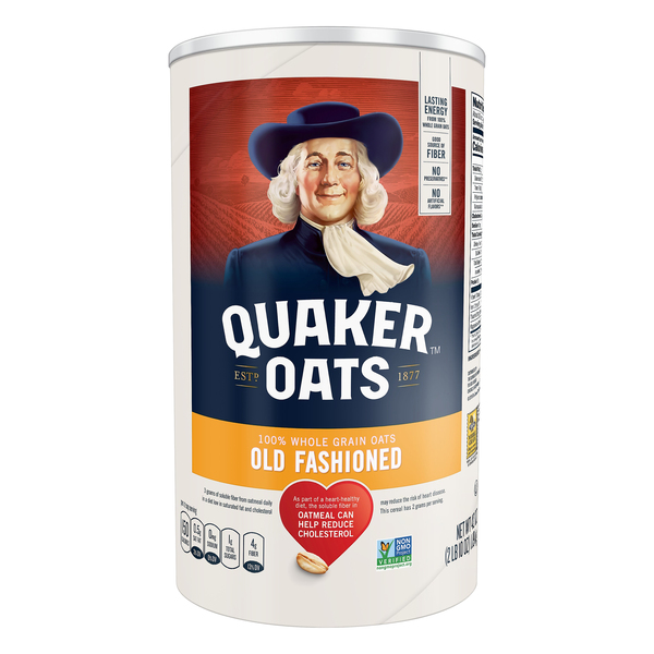 Quaker Oats Old Fashioned Oatmeal Whole Grain 42 Oz