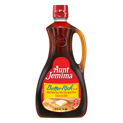 Aunt Jemima Syrup Butter Rich Flavor 24 Fl Oz
