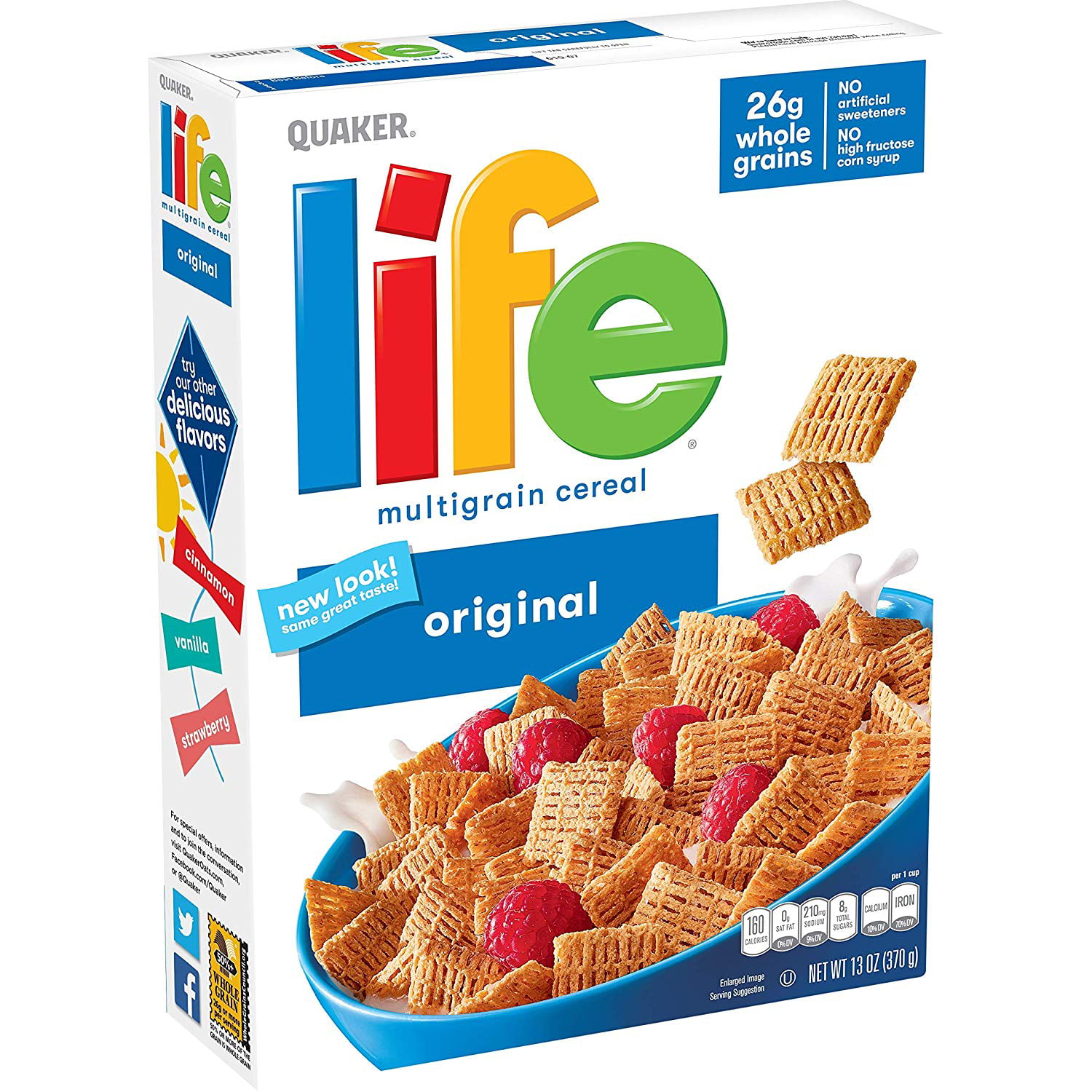 Life Original Breakfast Cereal - 13oz - Quaker Oats